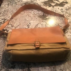 Men’s Cole Haan messenger bag.